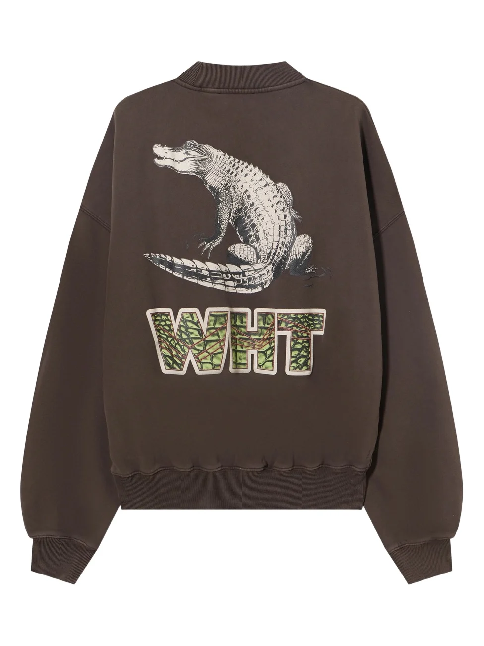 Off-White Wht Croco Sweatshirt