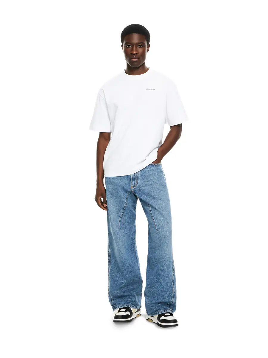 Off-White Half Arrow Twist Slouchy Jeans | Thumbnail 2