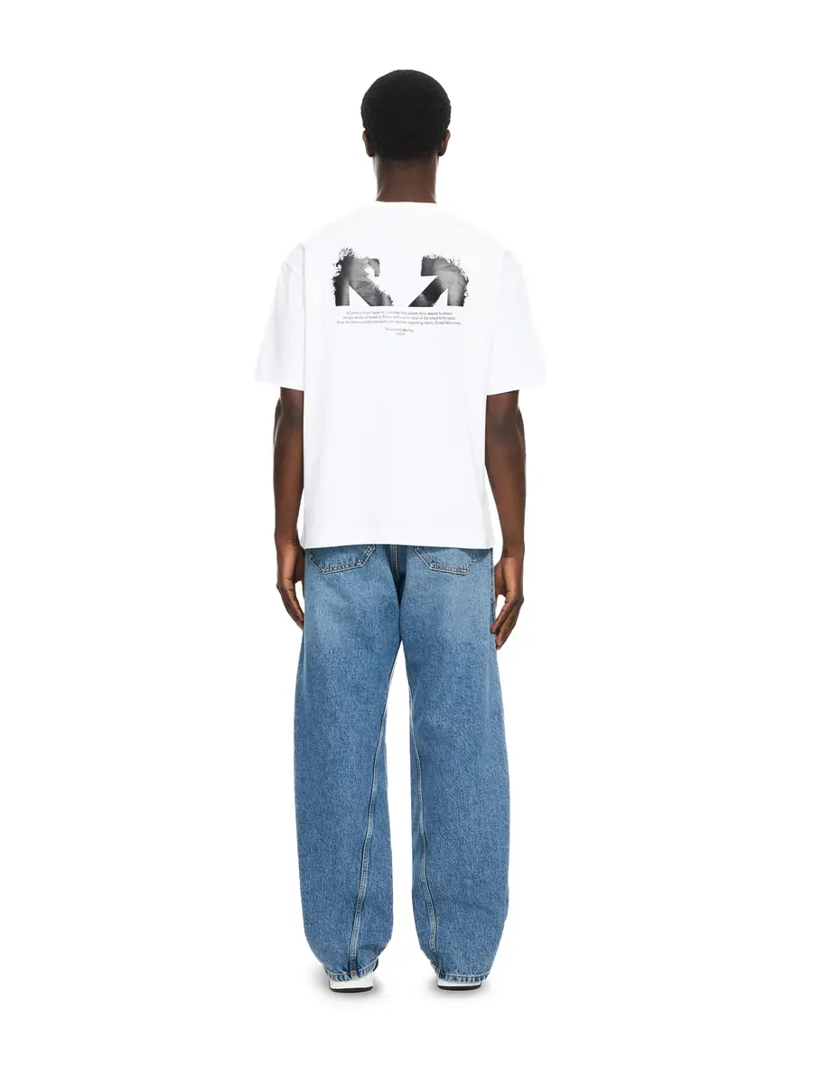 Off-White Half Arrow Twist Slouchy Jeans | Thumbnail 4