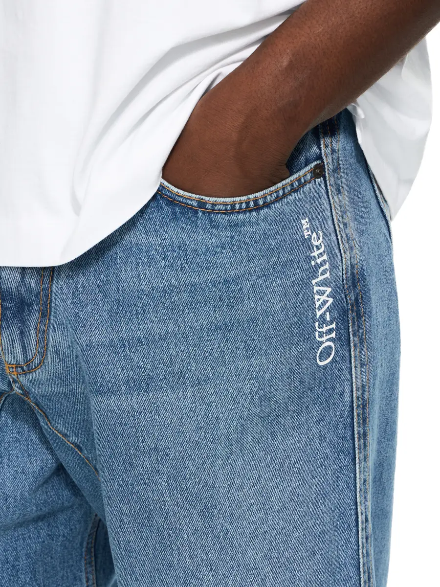 Off-White Half Arrow Twist Slouchy Jeans | Thumbnail 5