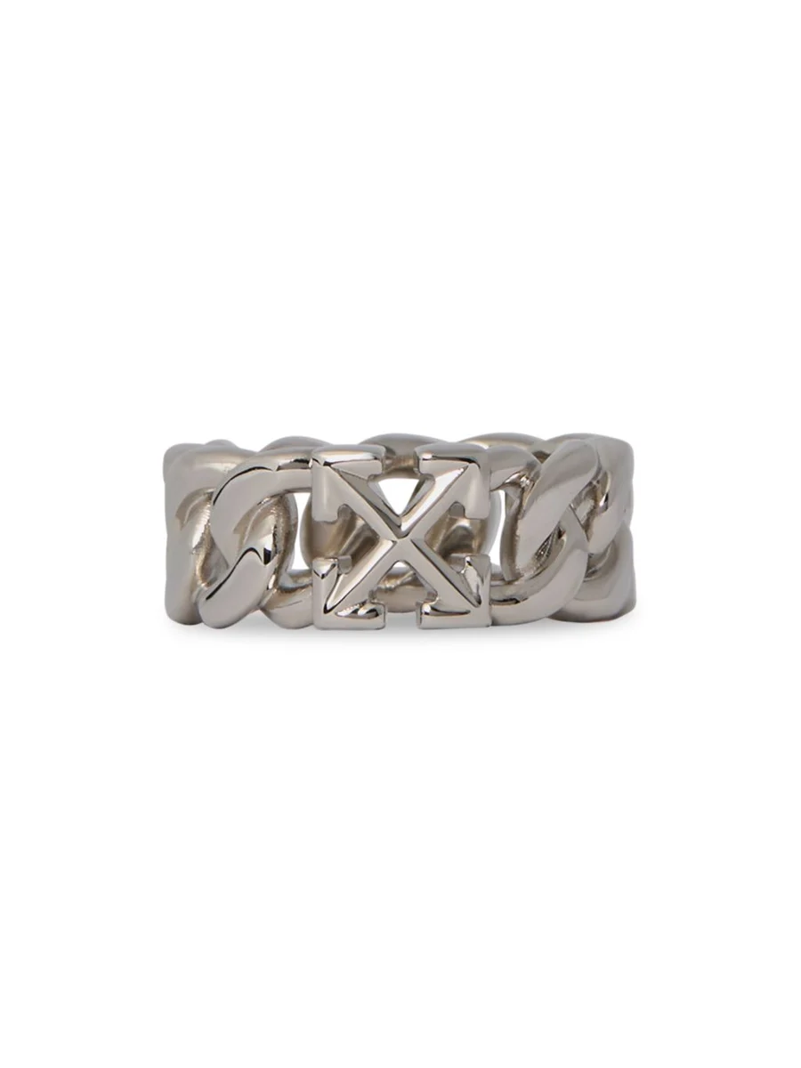 Off-White Arrow Chain Ring
