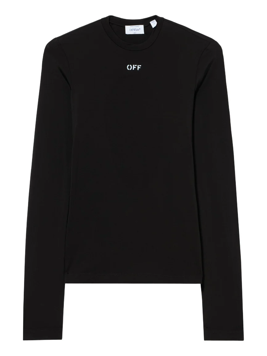 Off Stamp Second Skin Long-Sleeved Crewneck Off Stamp Second Skin Long-Sleeved Crewneck