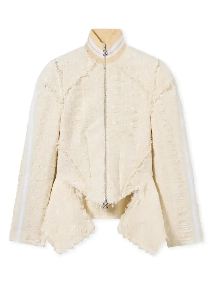 Tweed Peplum Jacket