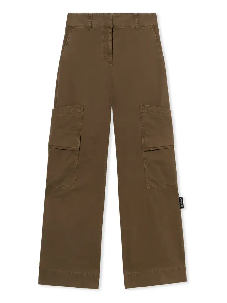 Off-White Garment Dyed Cargo Trousers