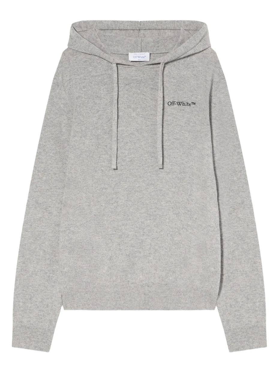 Off-White Quote Knit Hoodie