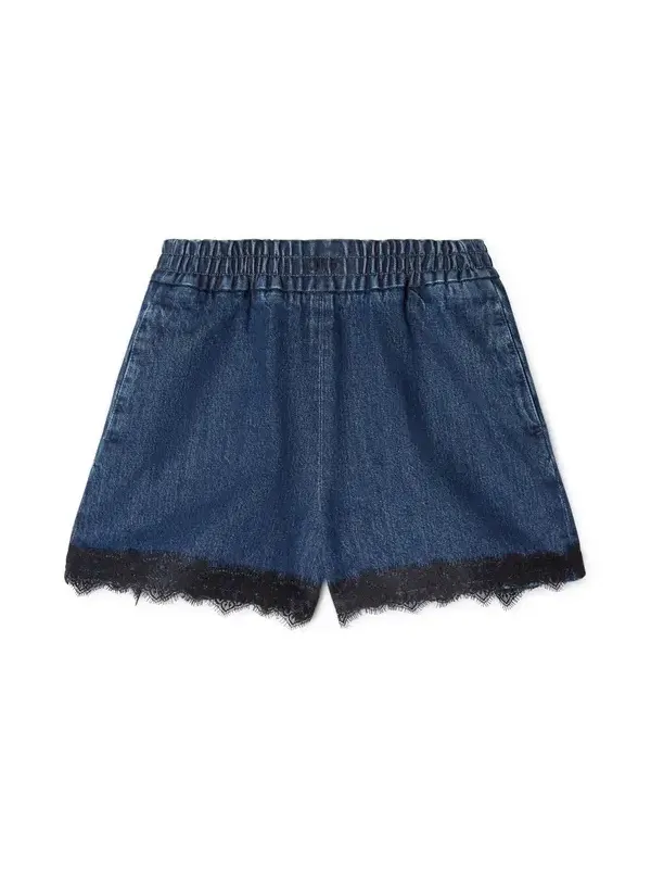 Lace 20S Denim Short