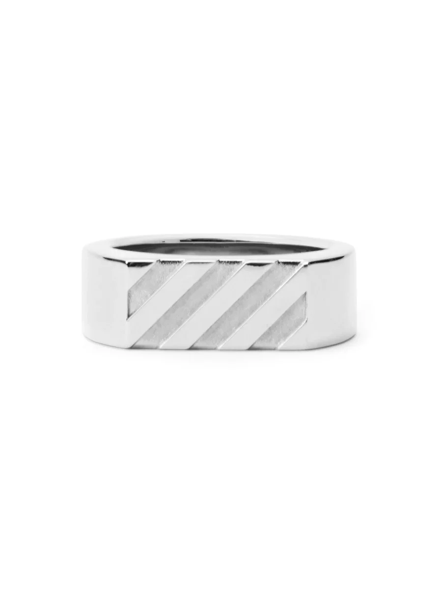 Off-White Diag Band Ring