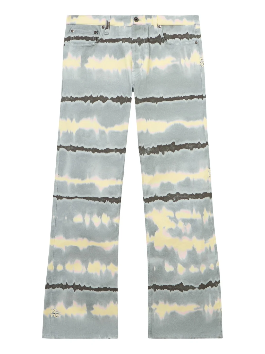 Off-White All-over Tie-dye Slim Relax Jeans