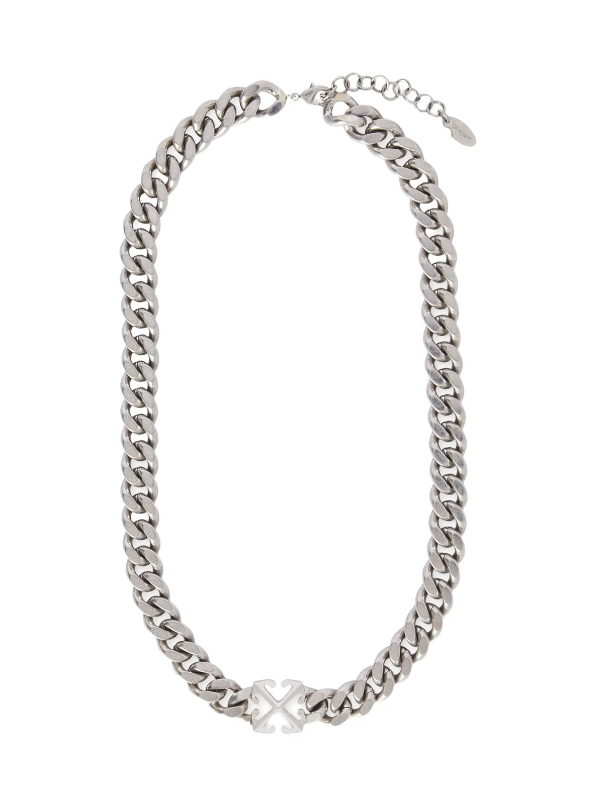 Off-White Arrow Chain Necklace