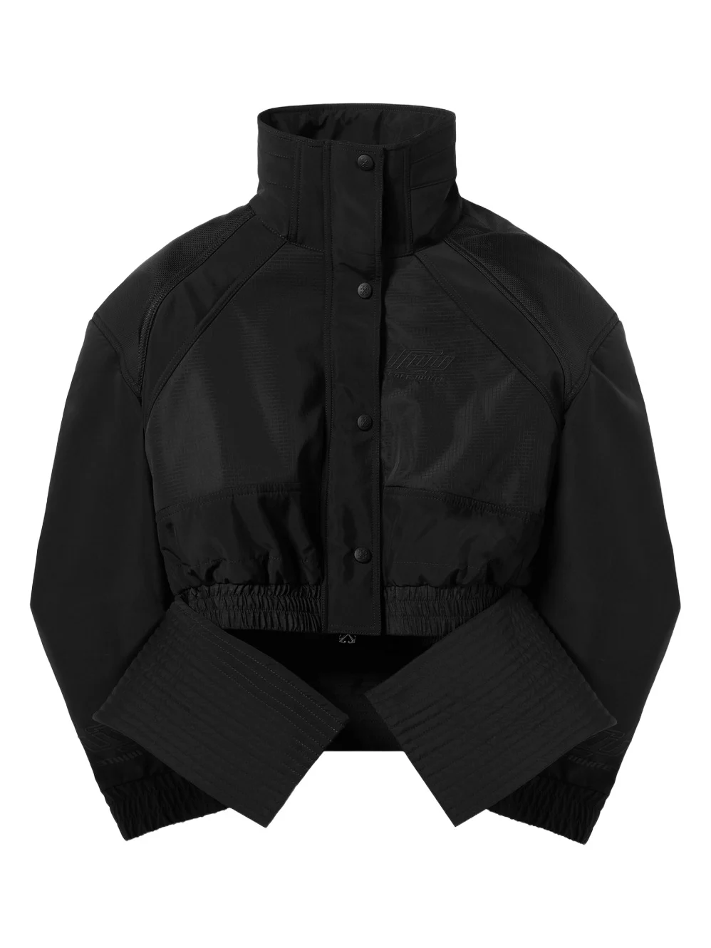 Off-White Race Peplum Bomber Jacket