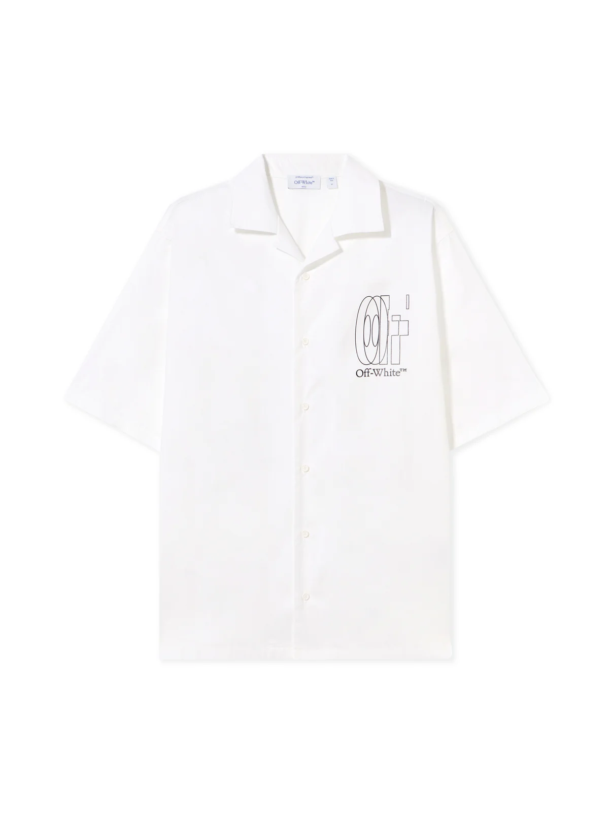Outline Double Arrow Bowling Shirt