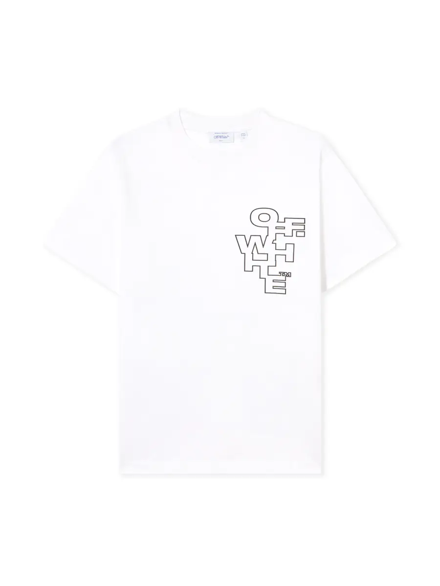 Slim Fit Outlined Signature S/S T-Shirt Slim Fit Outlined Signature S/S T-Shirt