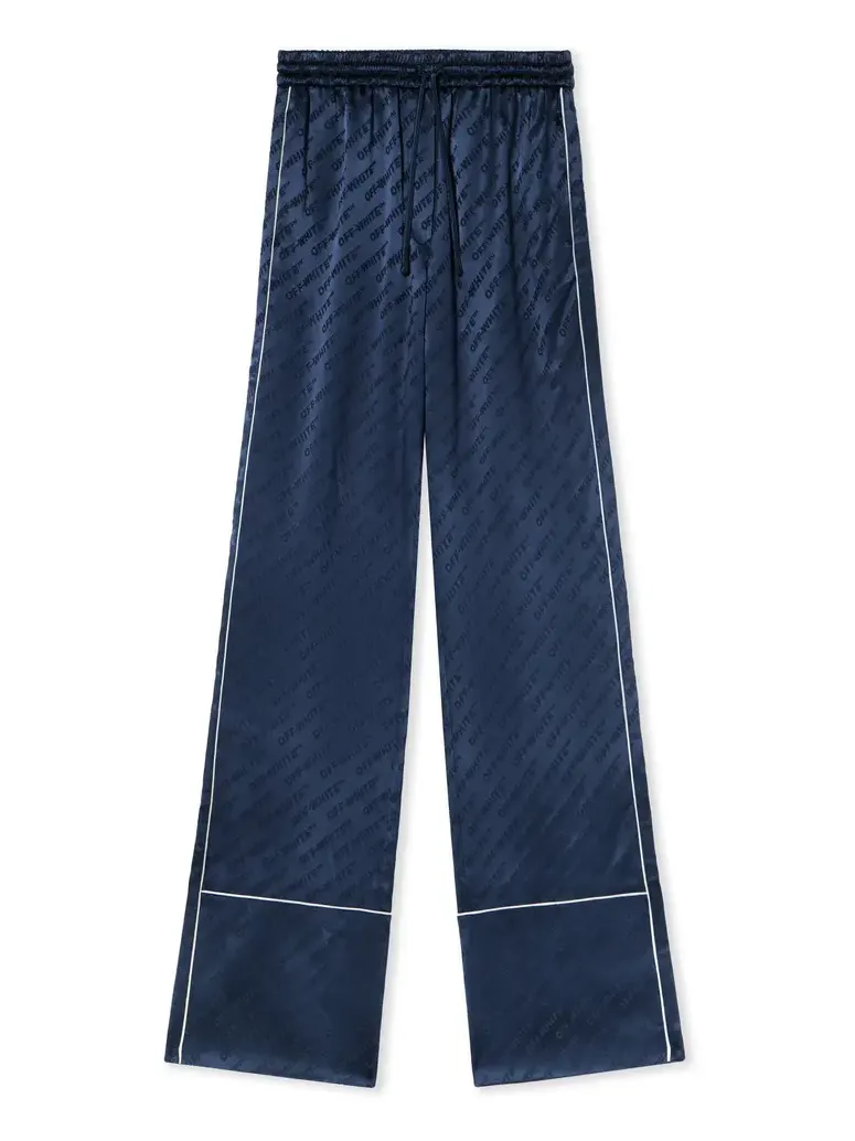 Jacquard Satin Pajama Pants Jacquard Satin Pajama Pants