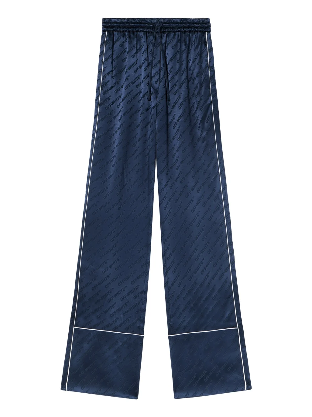 Jacquard Satin Pajama Pants