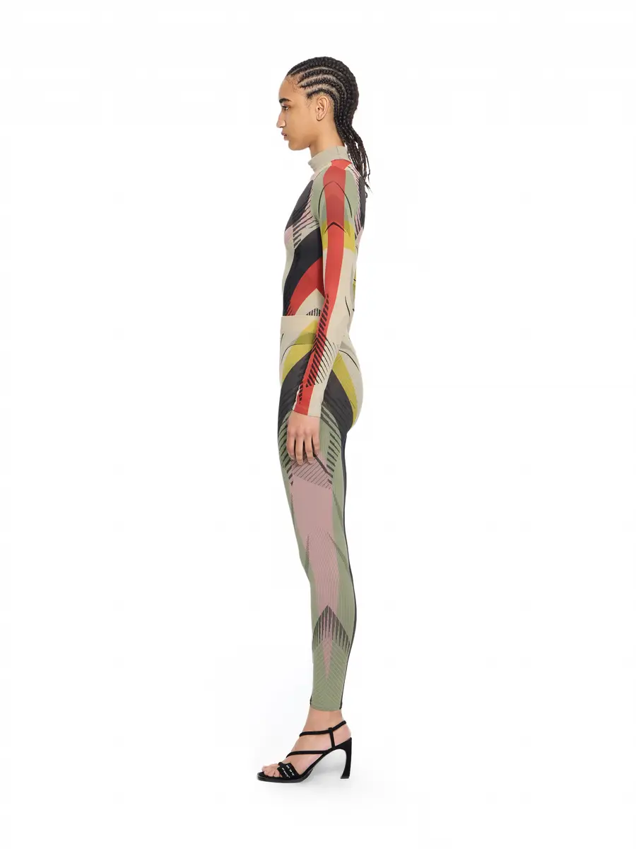 Off-White Seamless Col Block Capri Pants | Thumbnail 3 Off-White Seamless Col Block Capri Pants | Thumbnail 3