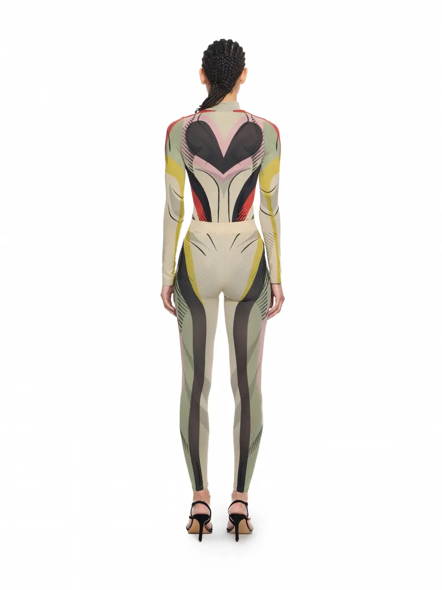 Off-White Seamless Col Block Capri Pants | Thumbnail 4 Off-White Seamless Col Block Capri Pants | Thumbnail 4