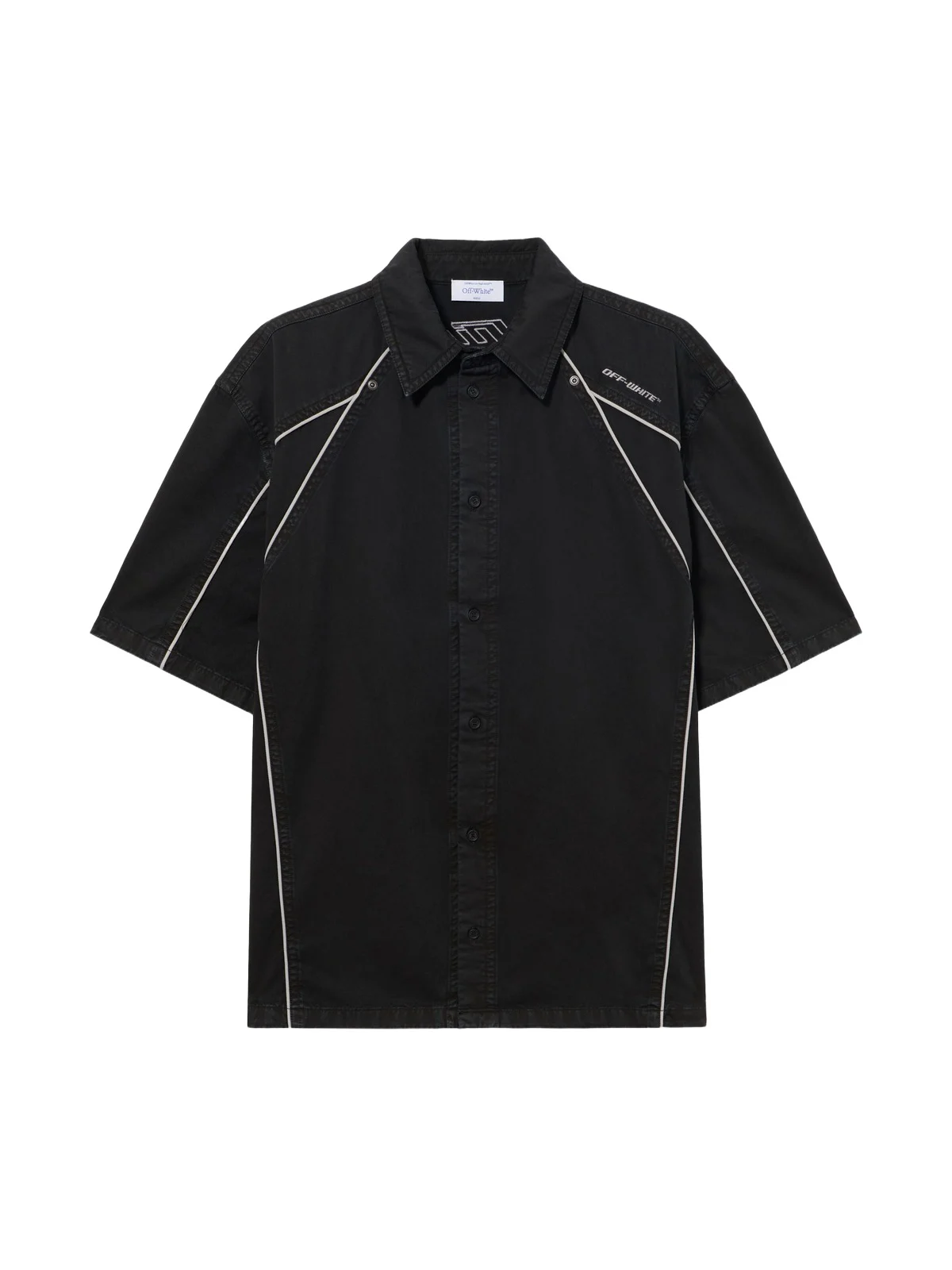 Garment-Dyed Sporty Bowling Shirt Garment-Dyed Sporty Bowling Shirt