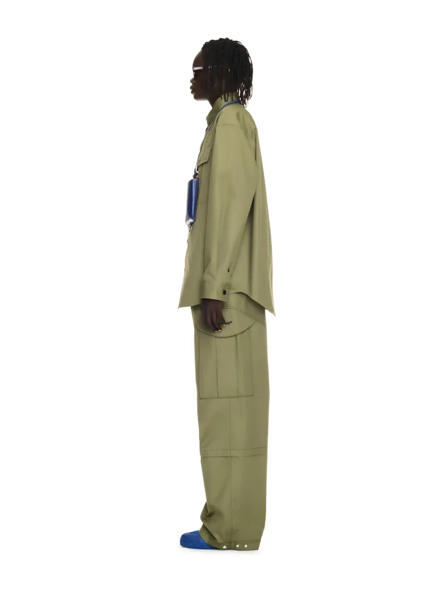 Off-White OW EMB COT MILIT OVERSHIRT | Thumbnail 3 Off-White OW EMB COT MILIT OVERSHIRT | Thumbnail 3