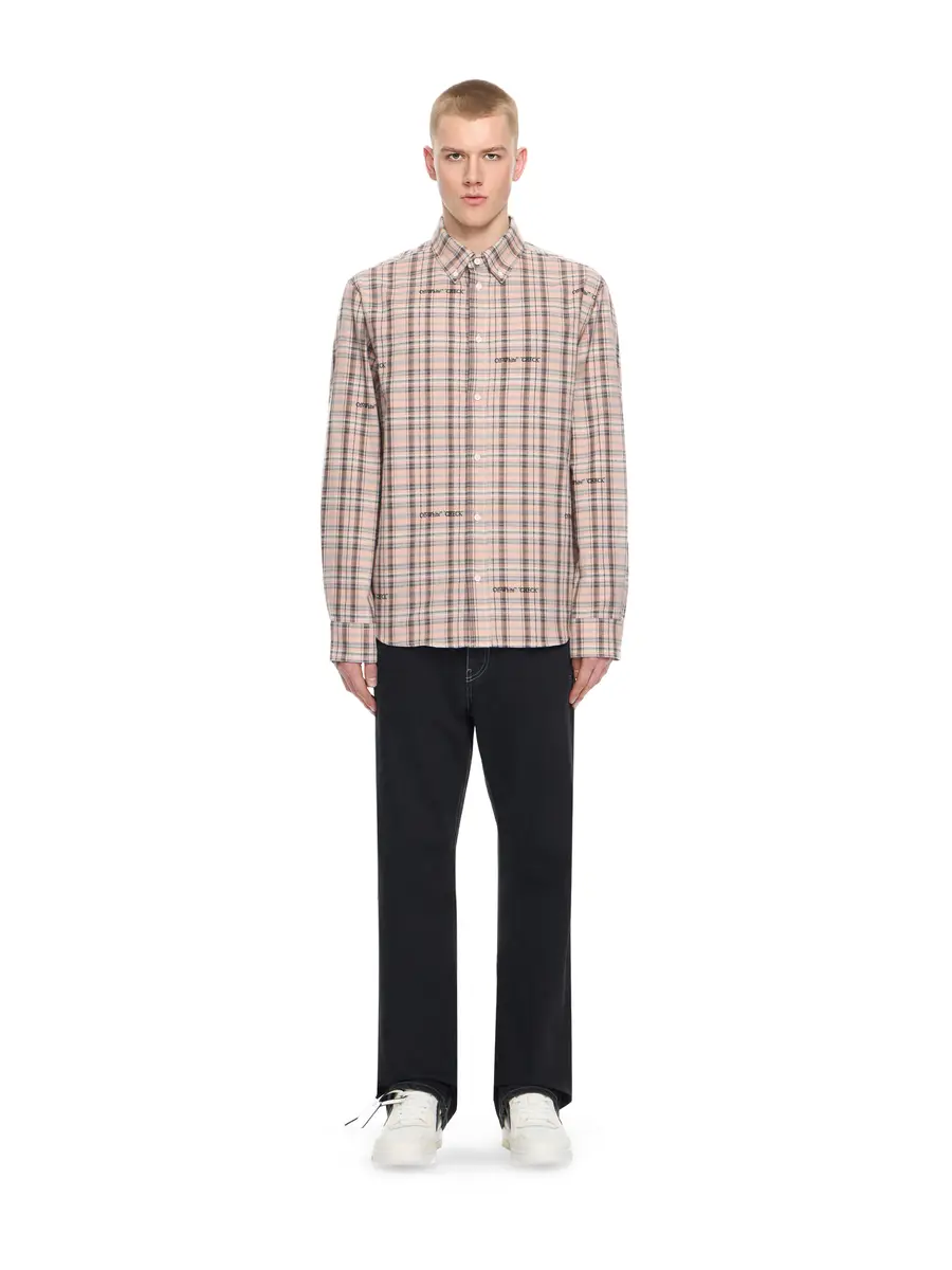 Off-White Marker Check Flannel Shirt | Thumbnail 2