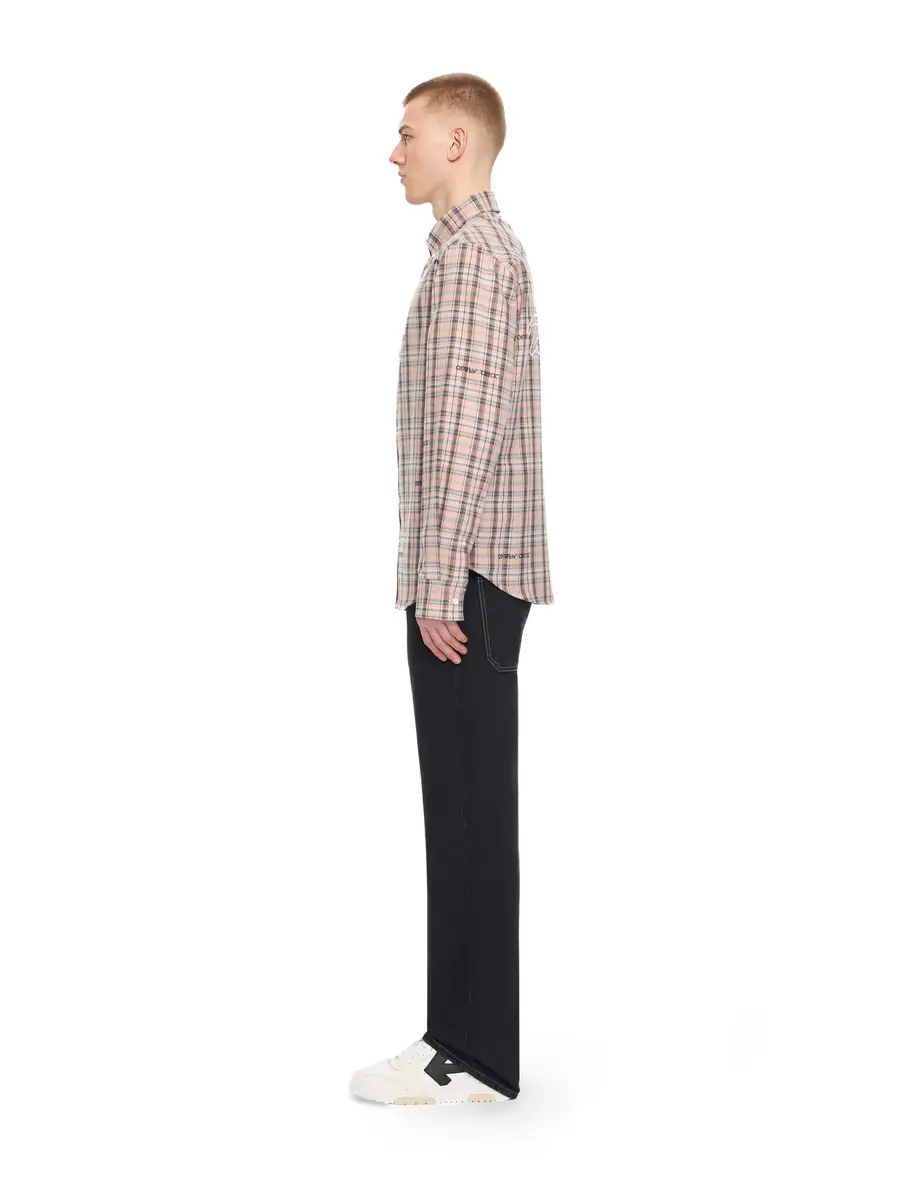 Off-White Marker Check Flannel Shirt | Thumbnail 3