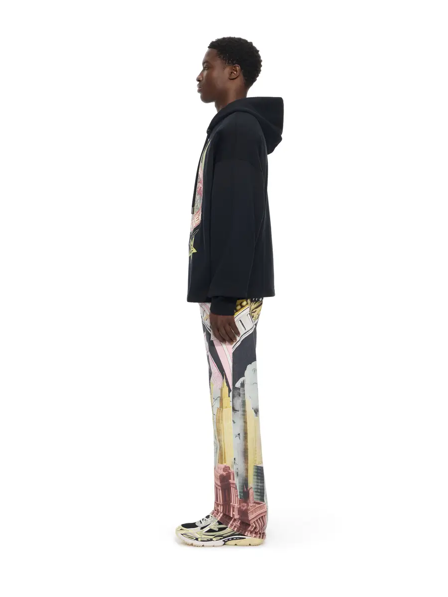 Off-White Big Frame World Loose Hoodie | Thumbnail 3
