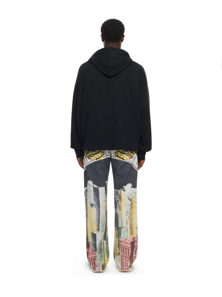 Off-White Big Frame World Loose Hoodie | Thumbnail 4