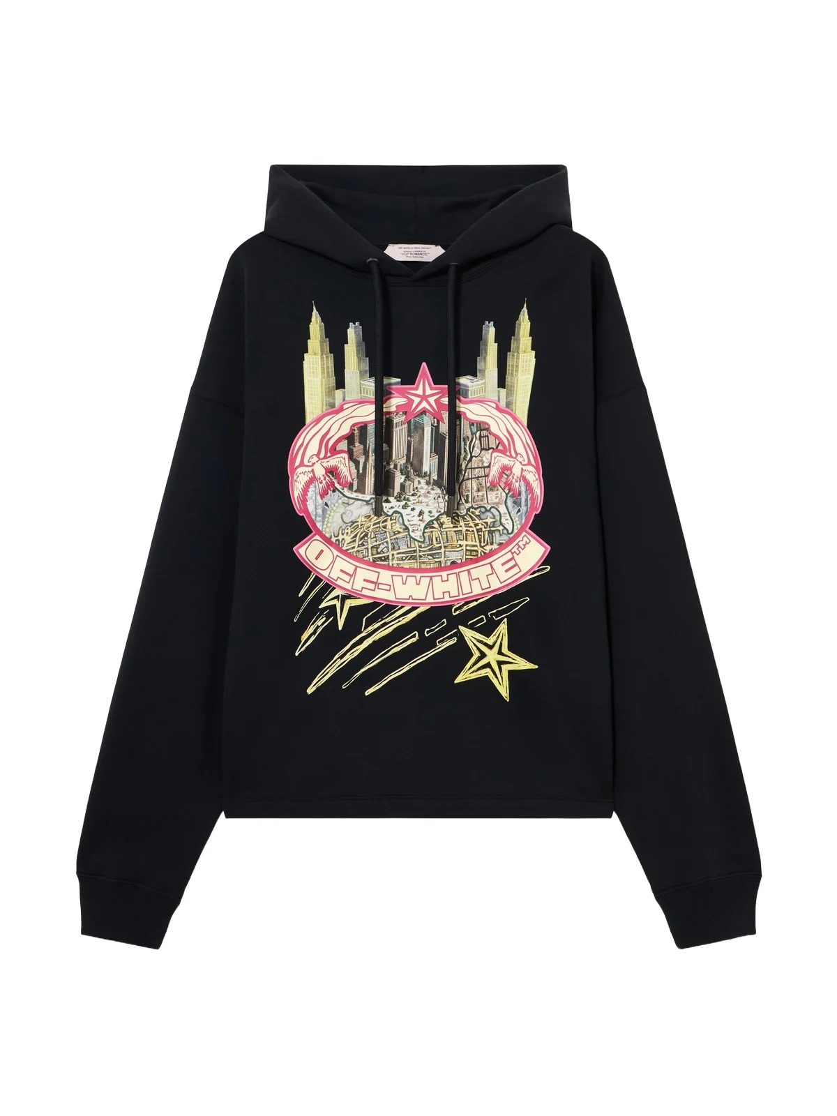 Off-White Big Frame World Loose Hoodie
