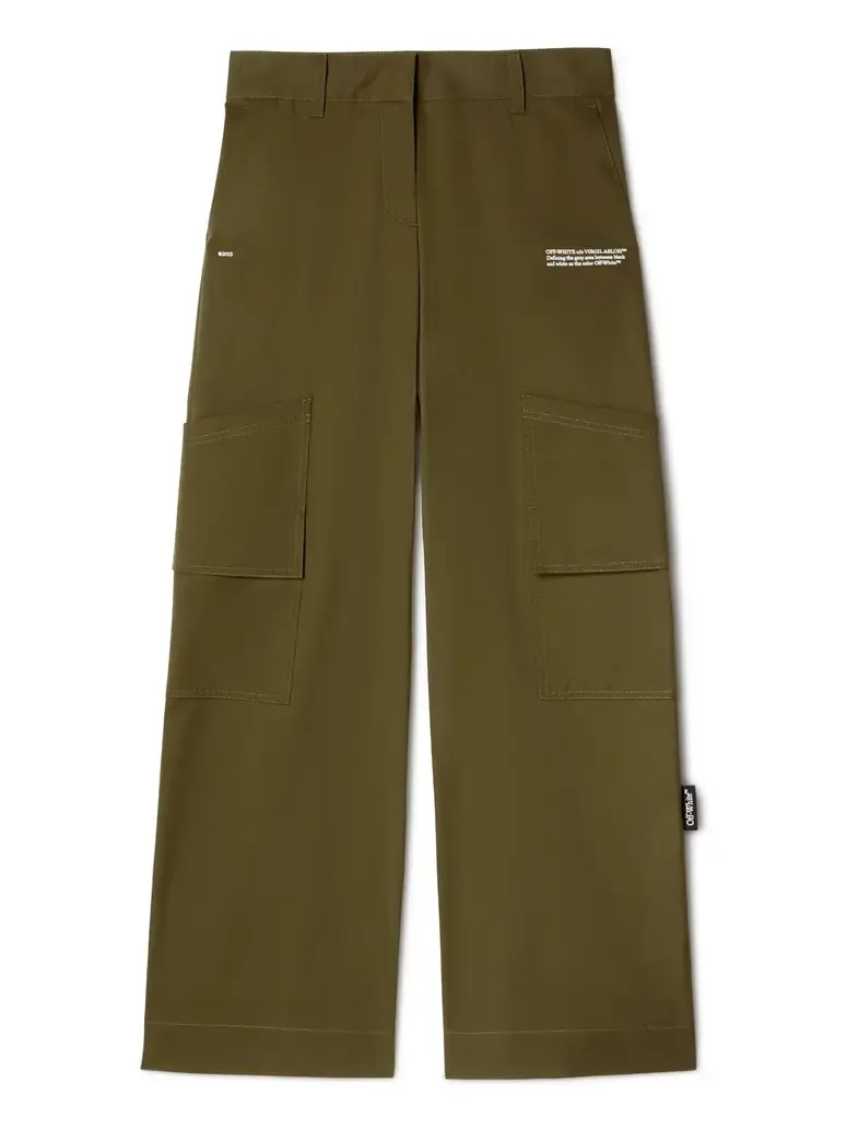 Green Toybox Cotton Cargo Pants