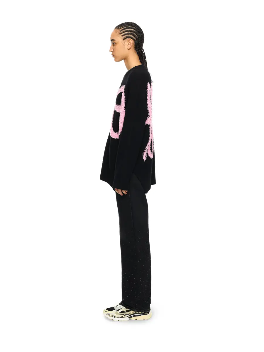 Off-White Shared Fuzzy Knit Crewneck | Thumbnail 3