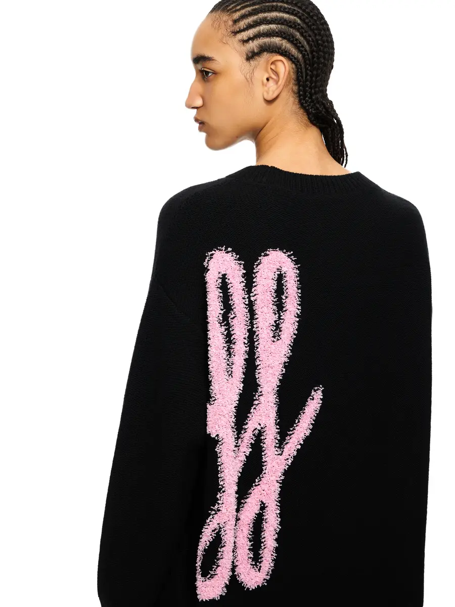 Off-White Shared Fuzzy Knit Crewneck | Thumbnail 5