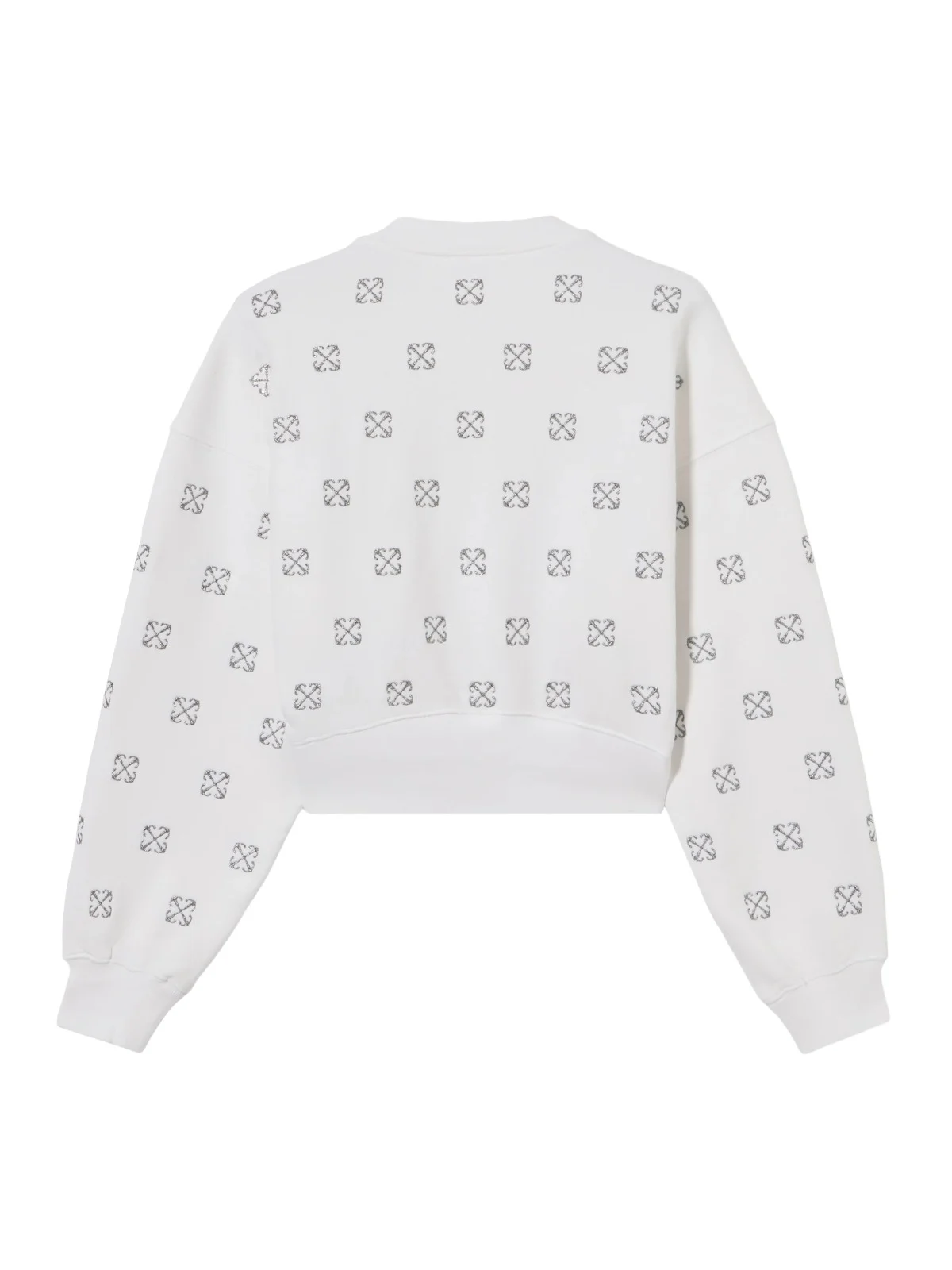 Off-White Lurex Little Arrows Sweatshirt