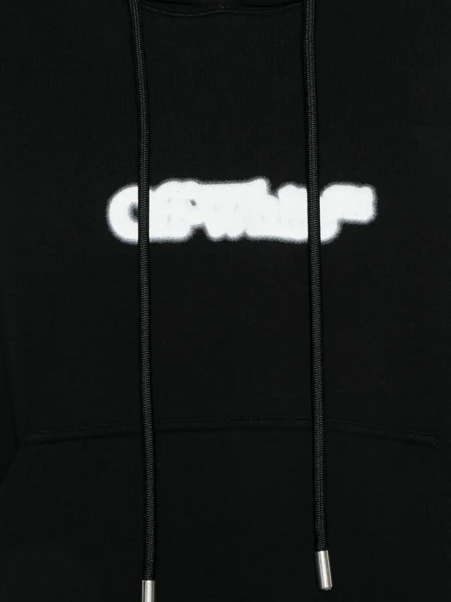 Off-White Black Spray Arrow Hoodie | Thumbnail 3