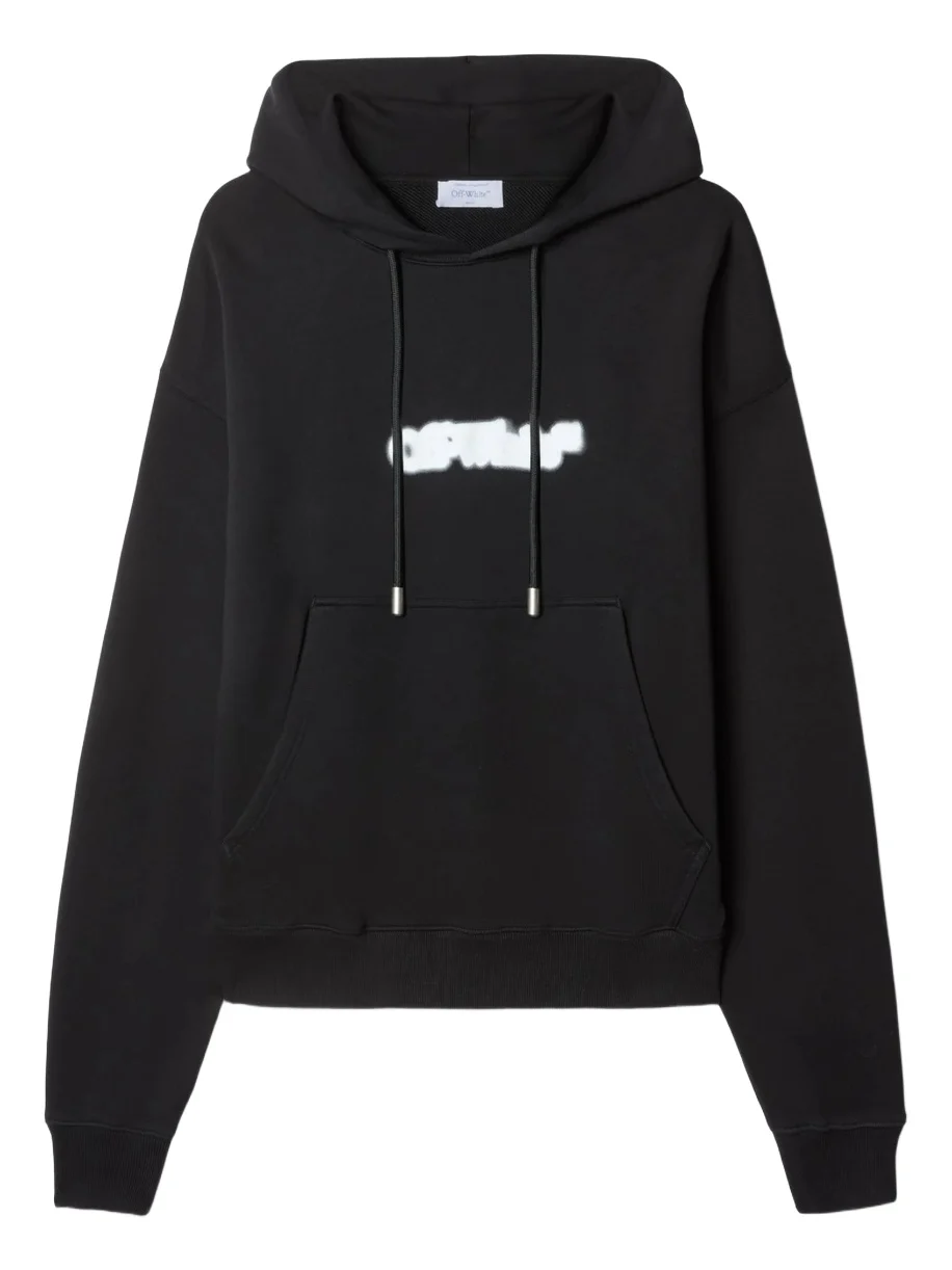 Off-White Black Spray Arrow Hoodie