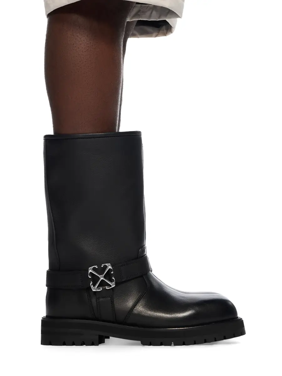 Off-White Off Track Leather Boots | Thumbnail 2 Off-White Off Track Leather Boots | Thumbnail 2