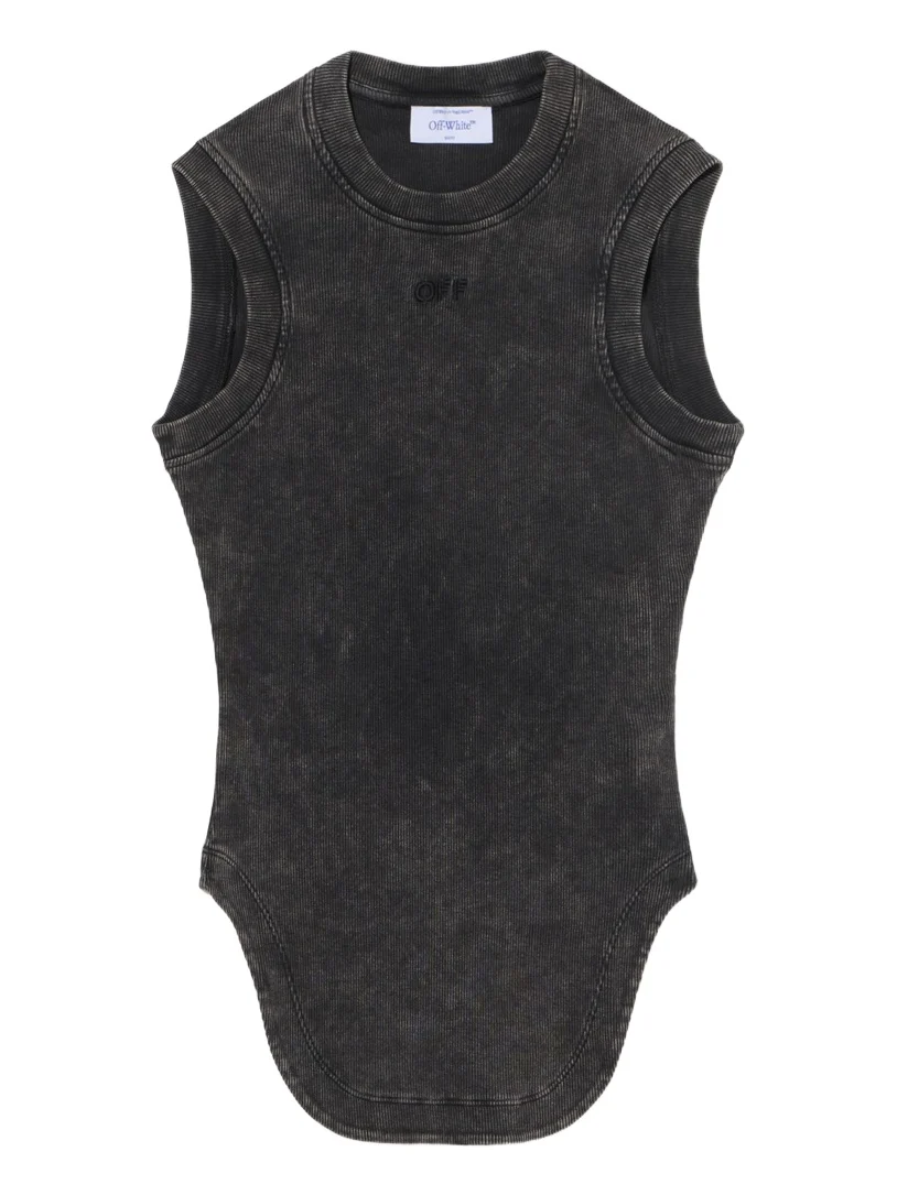 Off-White Off Stamp Rib Kat Top