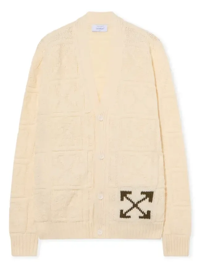 Arrow 3D Stitch Cardigan Arrow 3D Stitch Cardigan