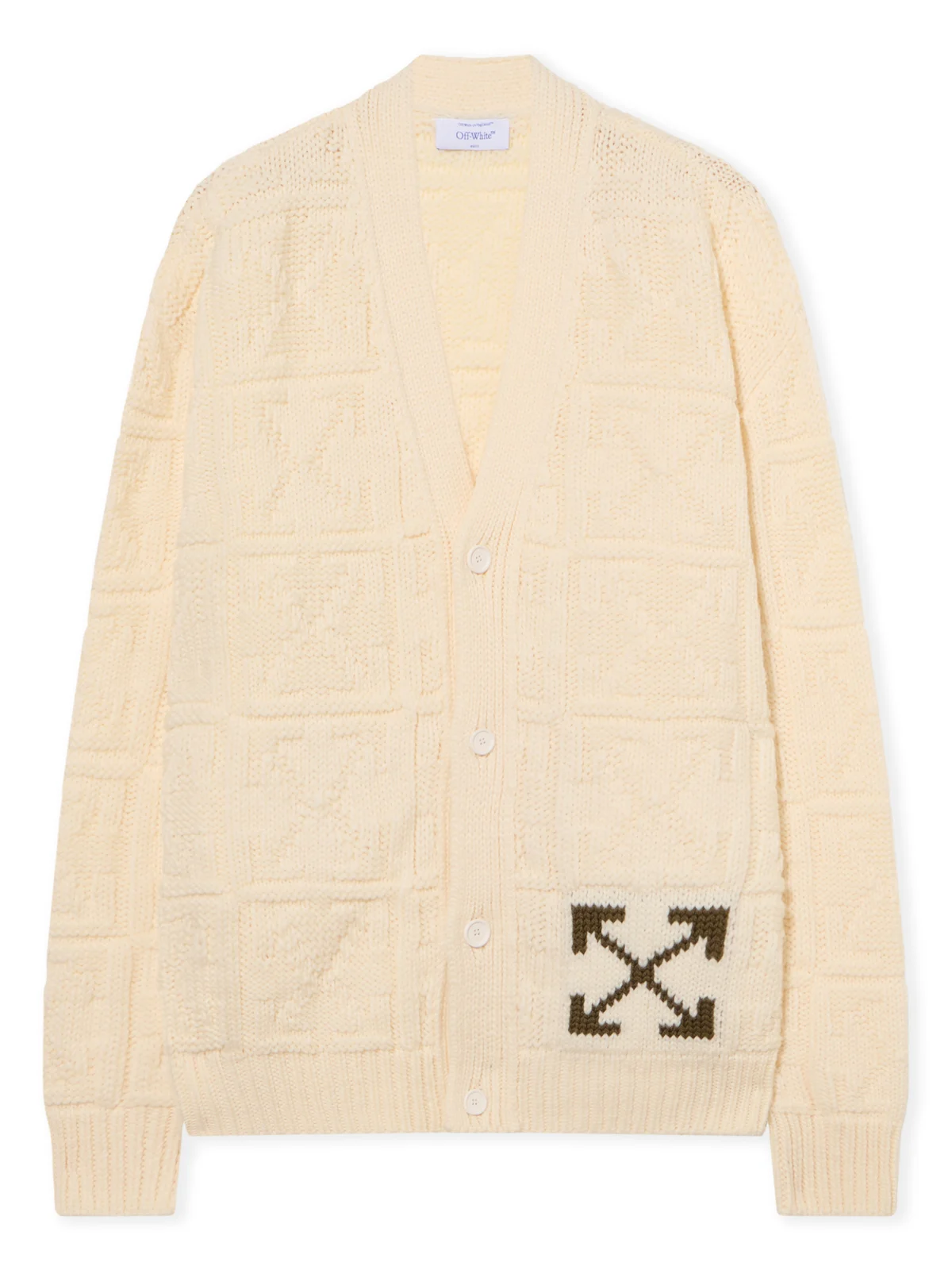 Off-White Arrow 3D Stitch Cardigan