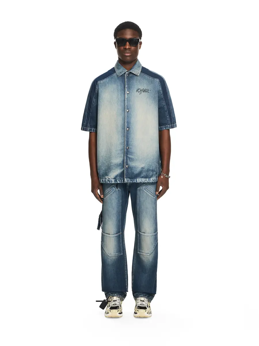 Off-White Cherry Sporty Bowling Shirt | Thumbnail 2 Off-White Cherry Sporty Bowling Shirt | Thumbnail 2