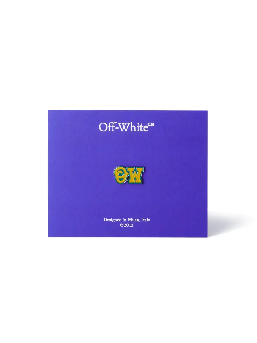 Off-White Yellow/Green Initials Dubrae Charm | Thumbnail 3