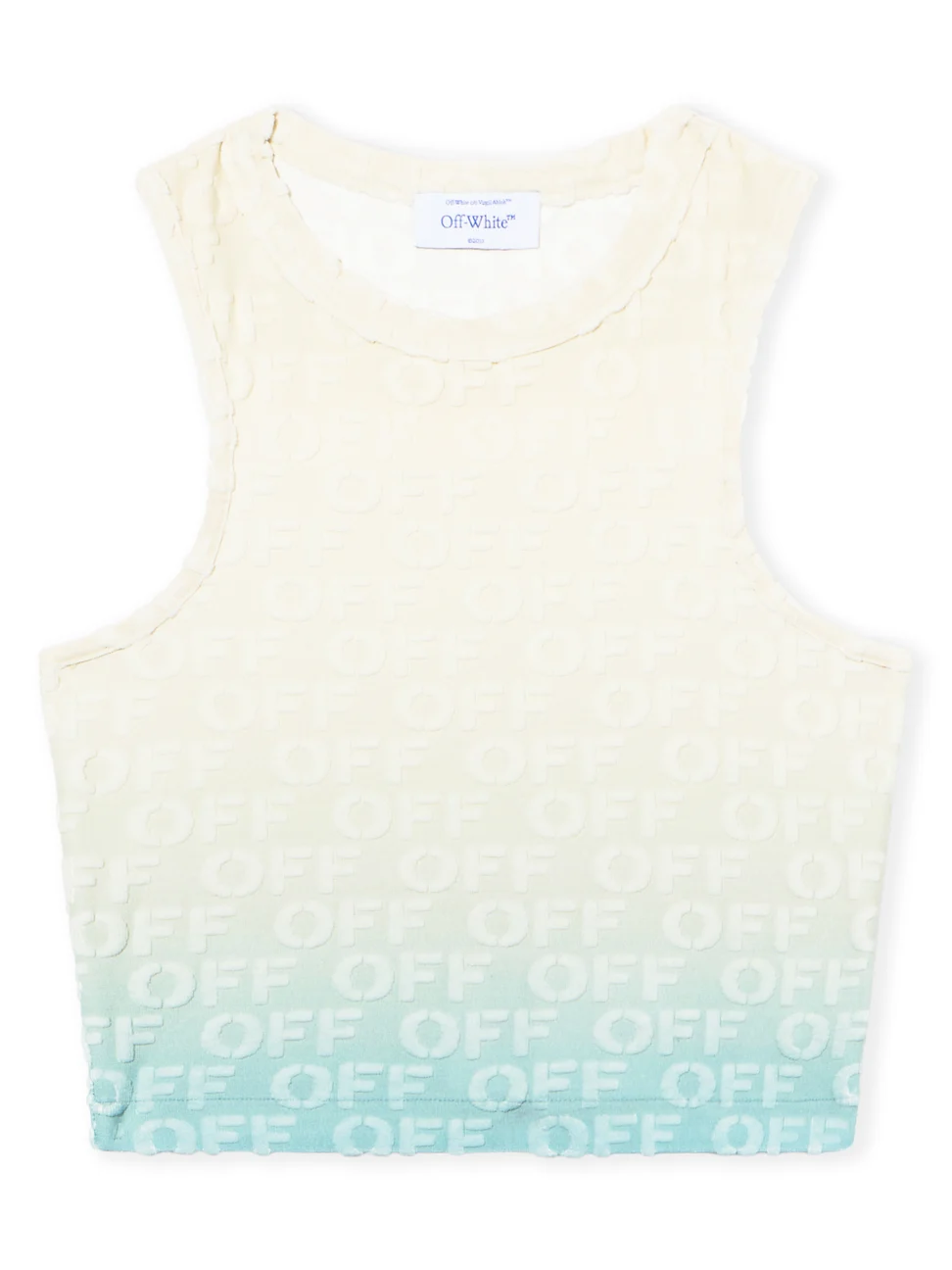 Terry Gradient Knit Tank Top Terry Gradient Knit Tank Top