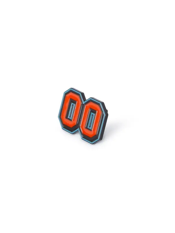 Off-White Red/Black Zero-Zero Dubrae Charm