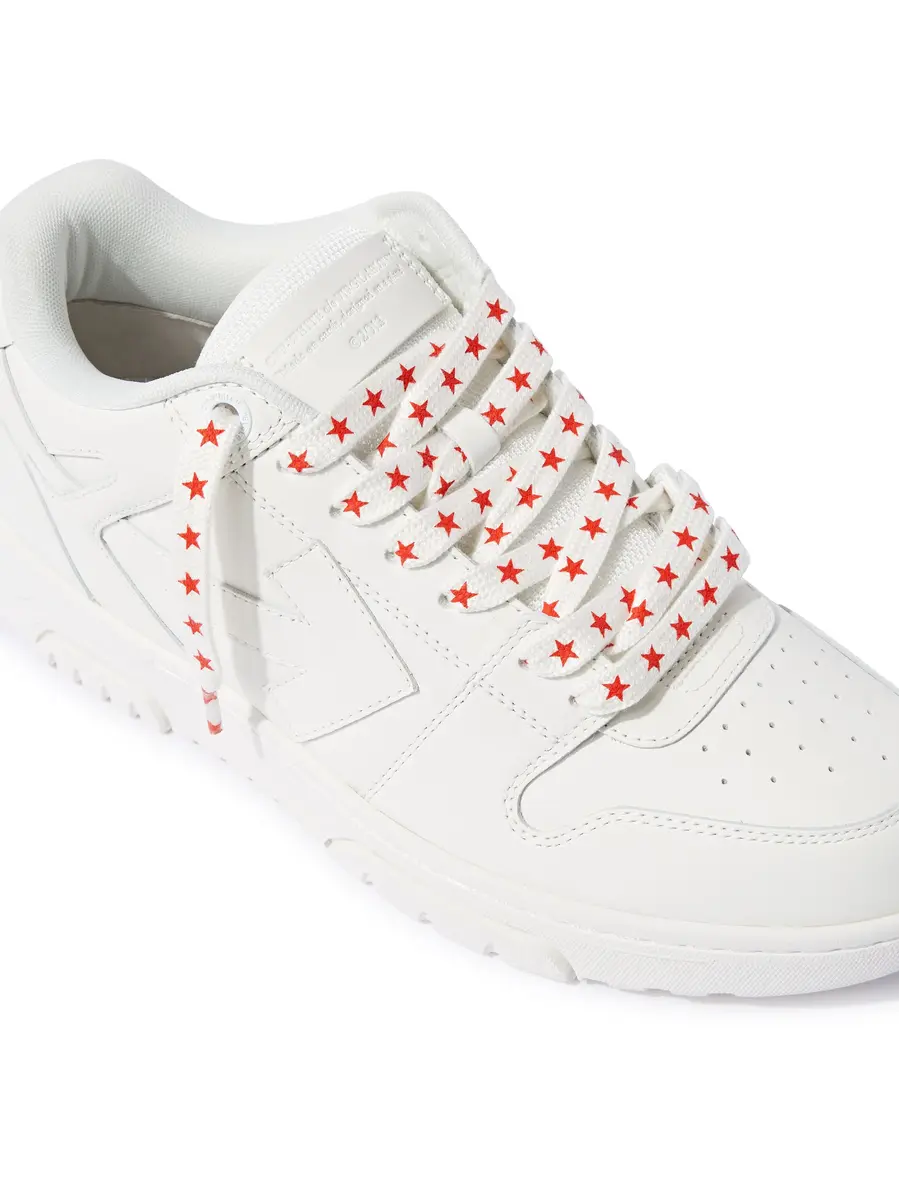 Off-White White/Red Star Laces | Thumbnail 2