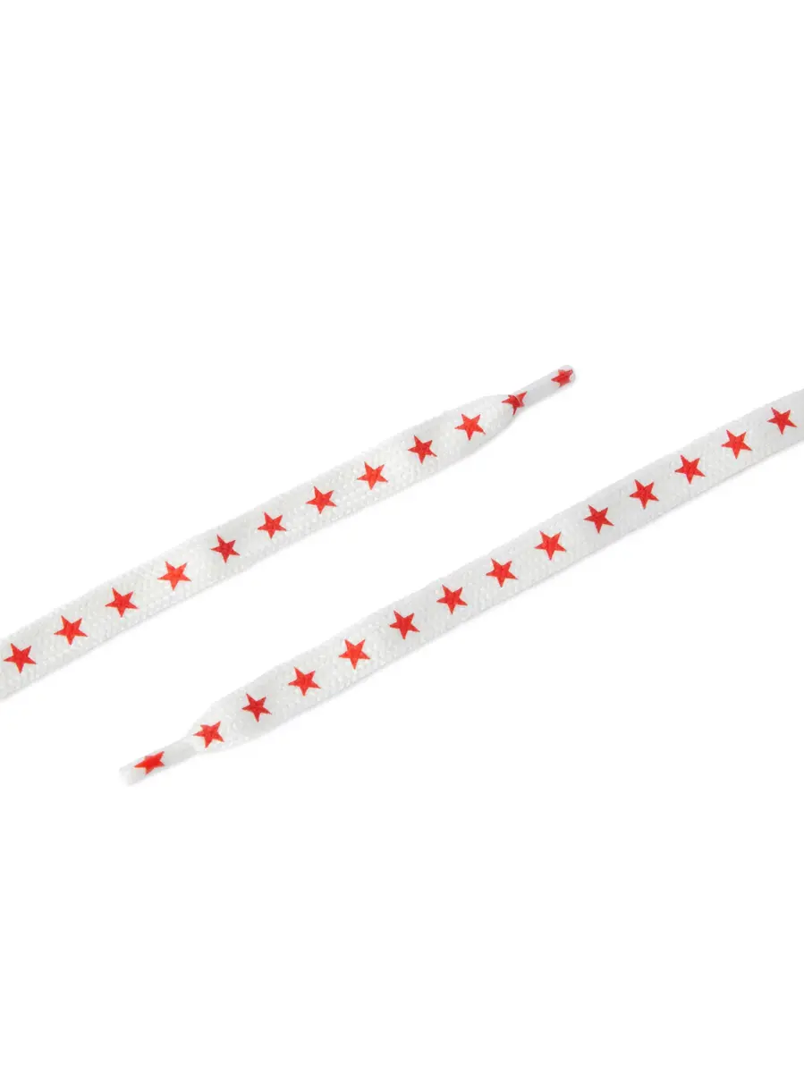 Off-White White/Red Star Laces | Thumbnail 4