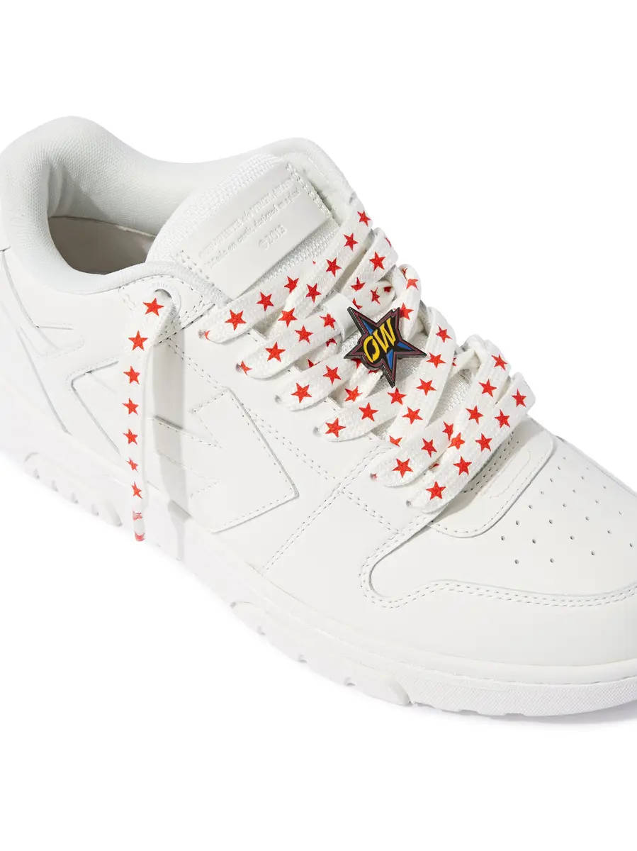 Off-White White/Red Star Laces | Thumbnail 5