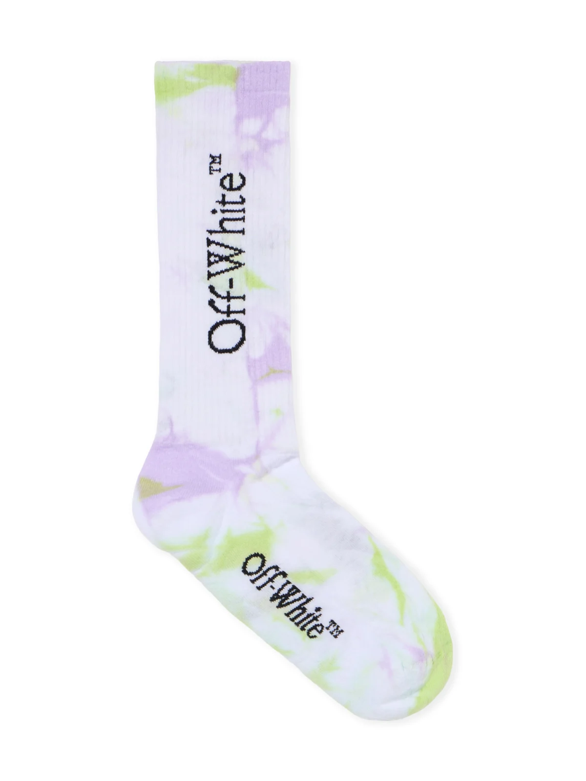 Off-White Tie Dye Mid Socks