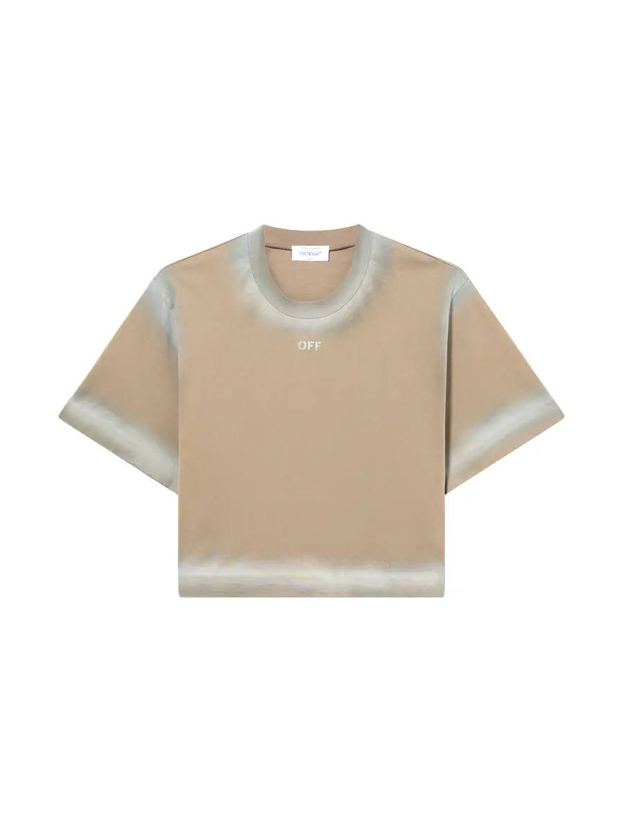 Spray Off Stamp Crop T-shirt Spray Off Stamp Crop T-shirt