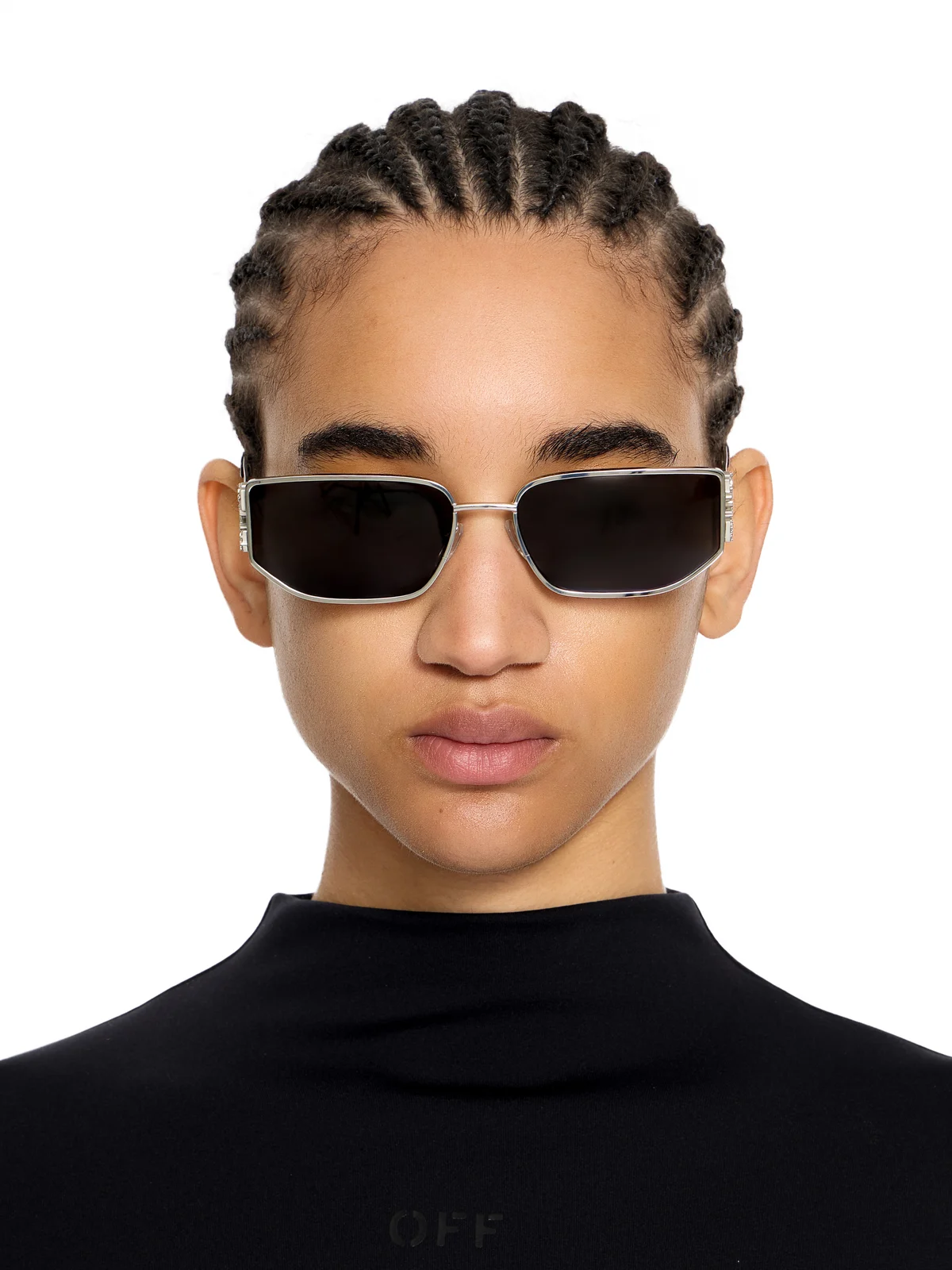 Off-White Allen Dark Grey Lens Sunglasses