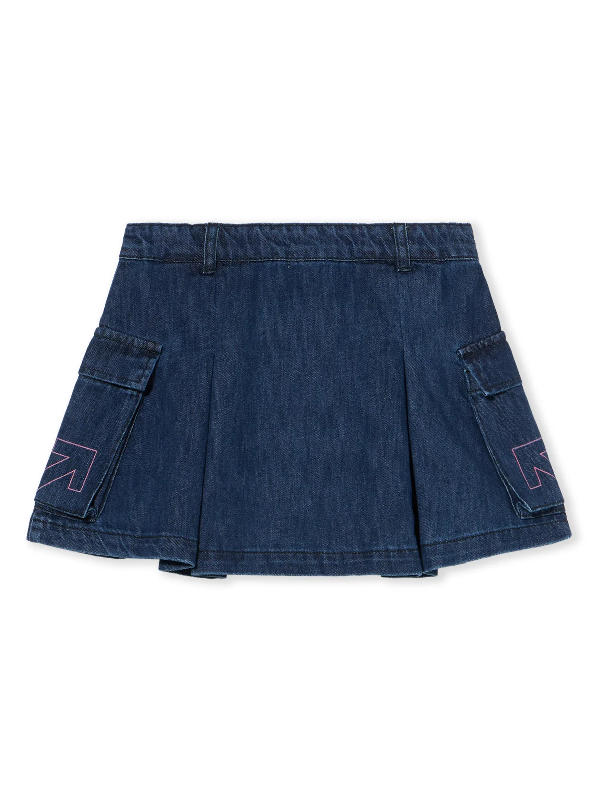 Type Logo Denim Skirt Type Logo Denim Skirt