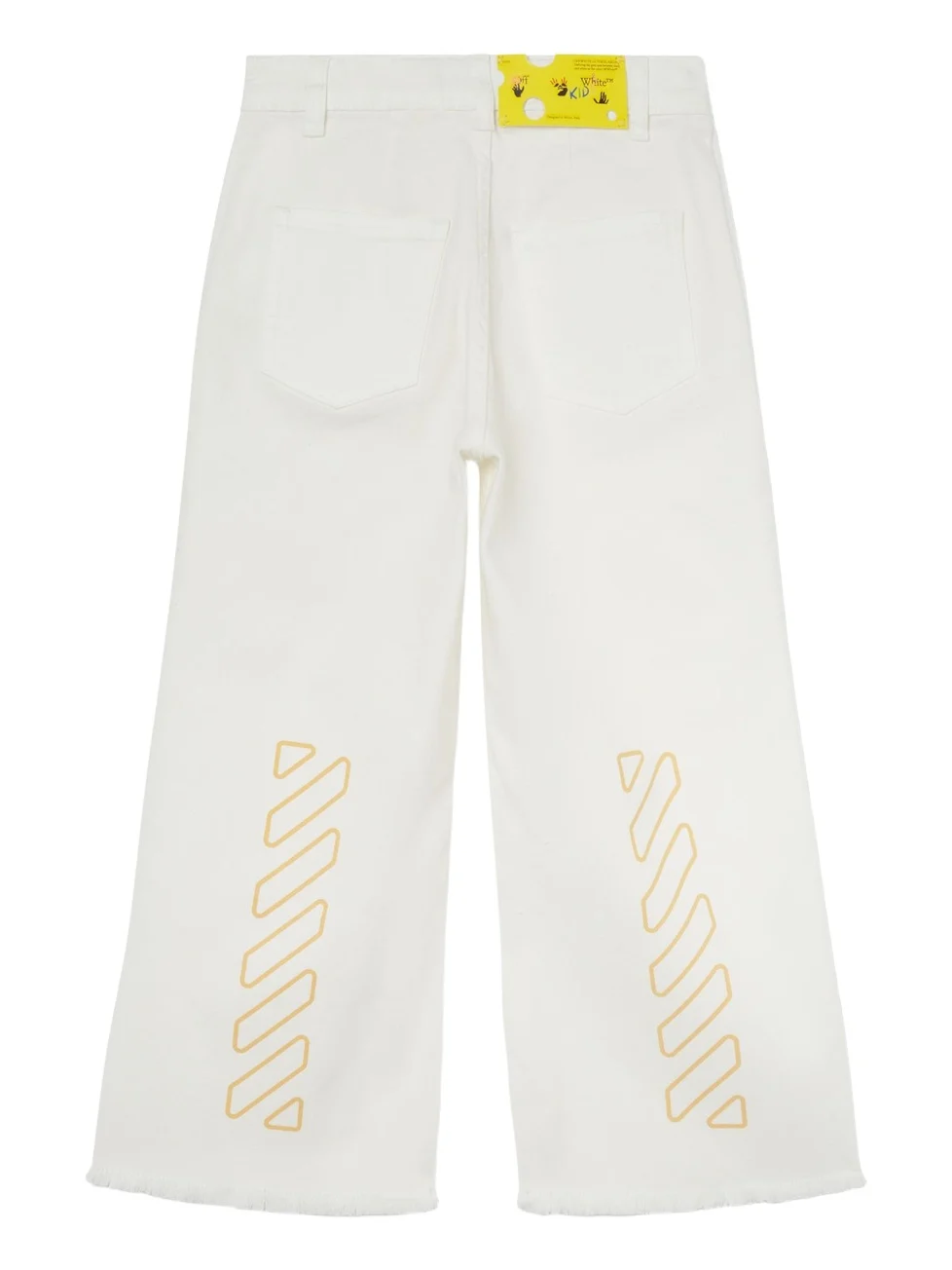 Off-White Diagonal Bookish Denim Pants