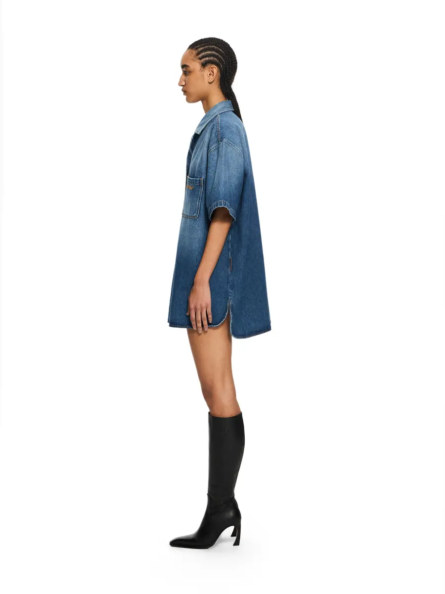 Off-White Royal Patch Denim Dress | Thumbnail 3